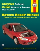 CHRYSLER SEBRING, DODGE STRATUS I AVENGER (1995-2005) - instrukcja napraw Haynes