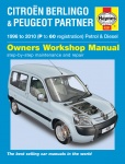 CITROEN BERLINGO - PEUGEOT PARTNER (1996-2010) - instrukcja napraw Haynes