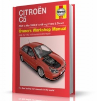 CITROEN C5 (2001-2008) - instrukcja napraw Haynes