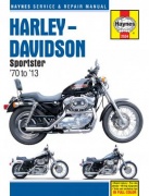 HARLEY-DAVIDSON SPORTSTERS (1970-2013) HAYNES Jak naprawić motocykl