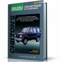 ISUZU CARS AND TRUCKS (1981-1991) CHILTON