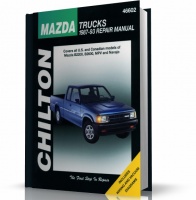 MAZDA TRUCKS - MODELE B2200, B2600, MPV i NAVJO (1987-1993) CHILTON