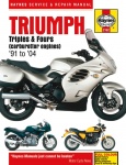 MOTOCYKLE TRIUMPH 3 i 4-cylindrowe gaźnikowe (1991-2004) - instrukcja napraw Haynes