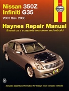 NISSAN 350Z - INFINITI G35 (2003-2008) - instrukcja napraw Haynes