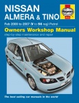 NISSAN ALMERA TINO (2000-2007) - instrukcja napraw Haynes