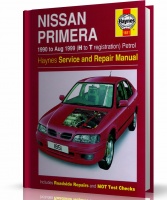 NISSAN PRIMERA (1990-1999) - instrukcja napraw Haynes