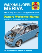 OPEL MERIVA (2003-2010) - instrukcja napraw Haynes
