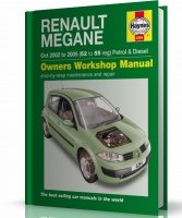RENAULT MEGANE (2002-2008) - instrukcja napraw Haynes