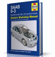SAAB 9-3 (2007-2011) - instrukcja napraw Haynes