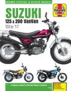 SUZUKI 125 & 200 VanVan 2003-2017 - Instrukcja Haynes