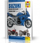 SUZUKI GSF650, GSF1250 BANDIT(07-12) - SUZUKI GSX650F (08-14) - instrukcja napraw Haynes