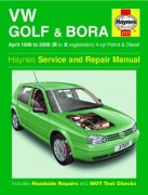 VOLKSWAGEN GOLF - VOLKSWAGEN BORA (1998-2000) - instrukcja napraw Haynes