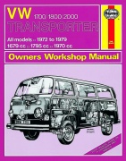 VOLKSWAGEN TRANSPORTER 1700, 1800 i 2000 (1972-1979) - instrukcja napraw Haynes